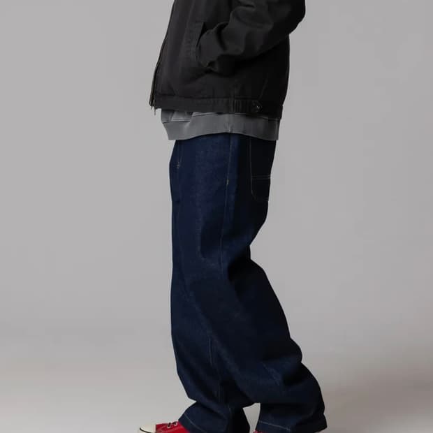 디키즈 리지드 와이드 데님 인디고