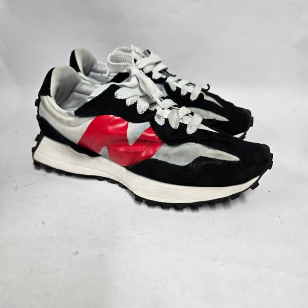 뉴발란스 327 블랙/레드 운동화 235mm