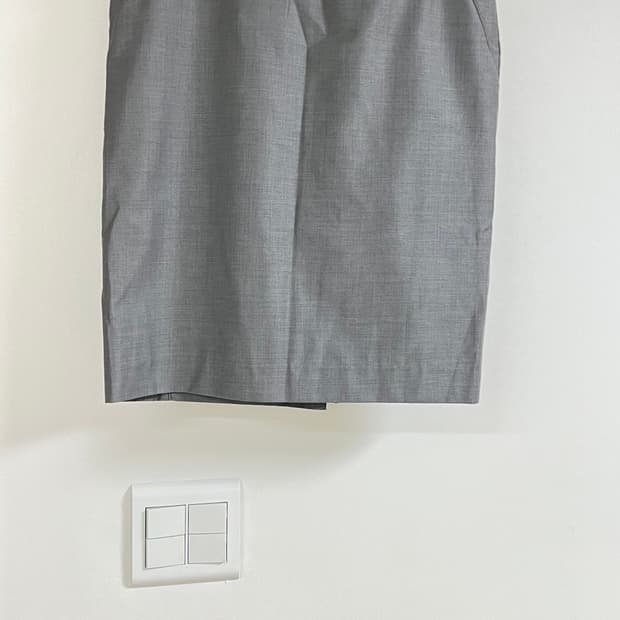 믹쏘 호칭28 정장 스커트 2종(그레이, 블랙)