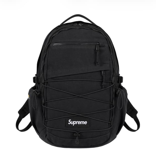 슈프림 백팩 블랙 - 25SS 새상품