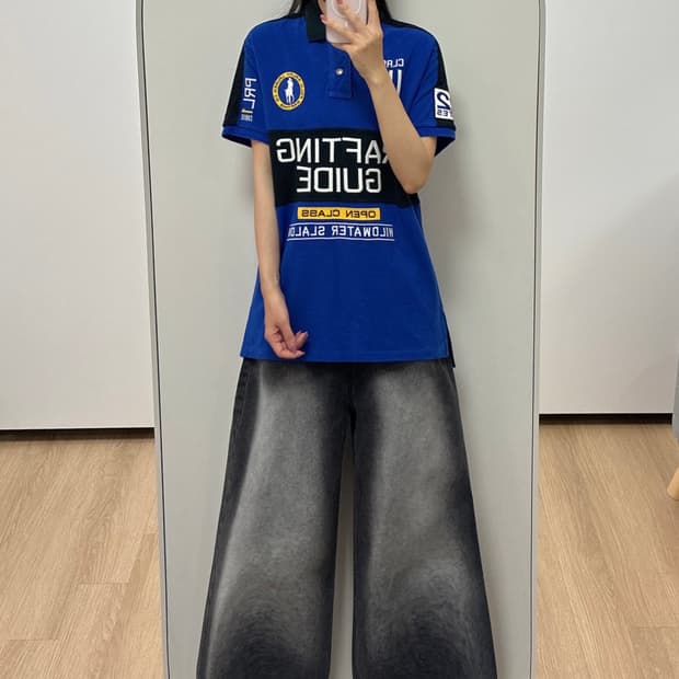 폴로 랄프로렌 빅포니 레프팅 가이드 카라 반팔 티셔츠