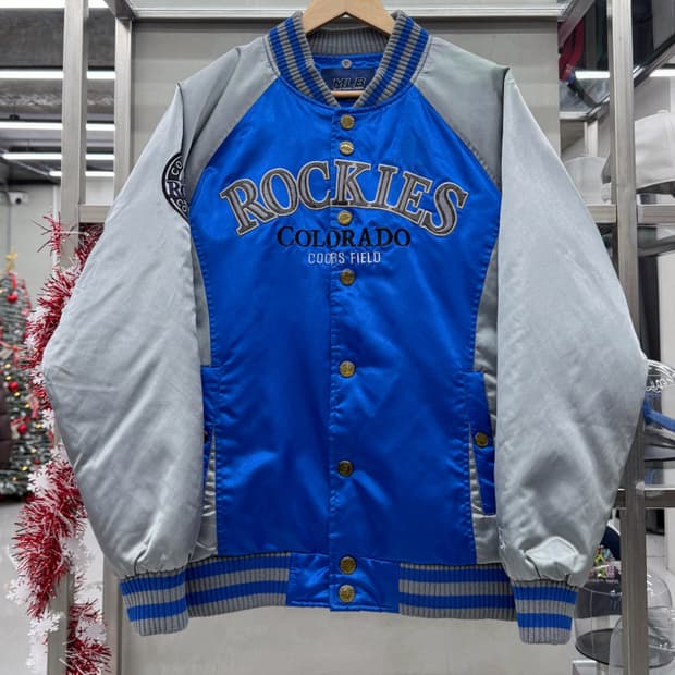 MLB 00s 콜로라도 로키스 사틴쉘 스타디움 점퍼