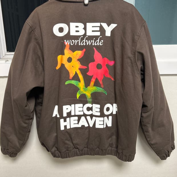 OBEY 블루종 자켓 L