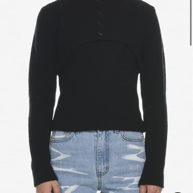 오픈와이와이 (더오픈프로덕트) 볼레로 세트 니트 탑