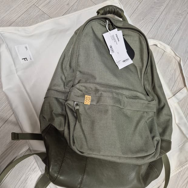 26SS VISVIM 22L 백팩 올리브(새상품)