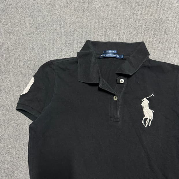 POLO ESTABLISHED 67 빅포니 블랙 pk카라티 L