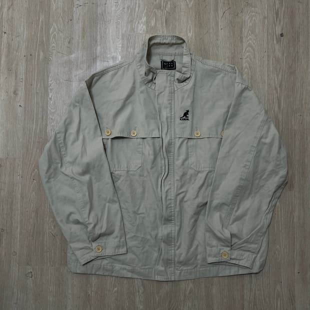 캉골 헤리티지 코튼 블루종 워크자켓 L/100 