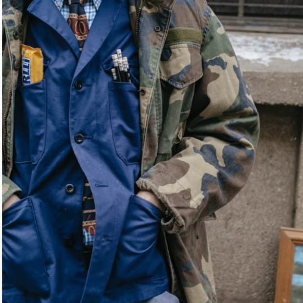 USA ARMY A급 96s 우드랜드 M65 카모플라쥬 size MR