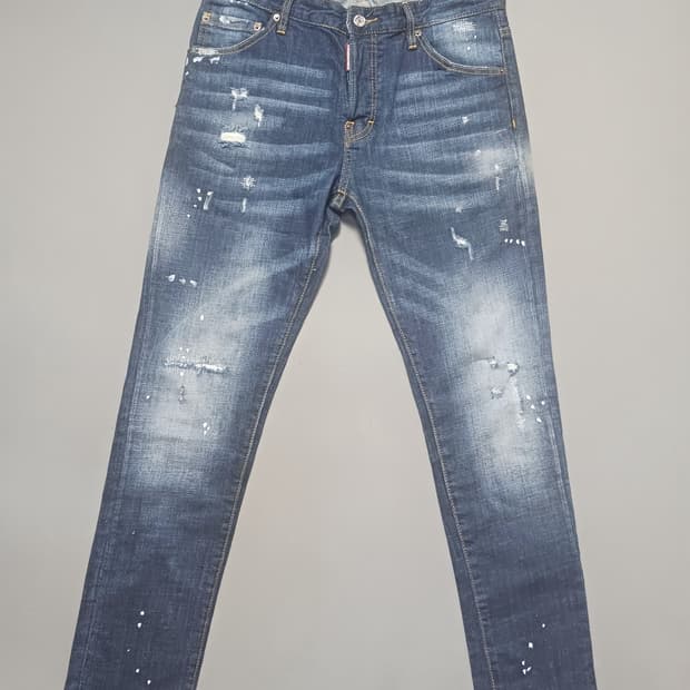 [48] 디스퀘어드2 화이트스팟 쿨가이진 청바지 32 33