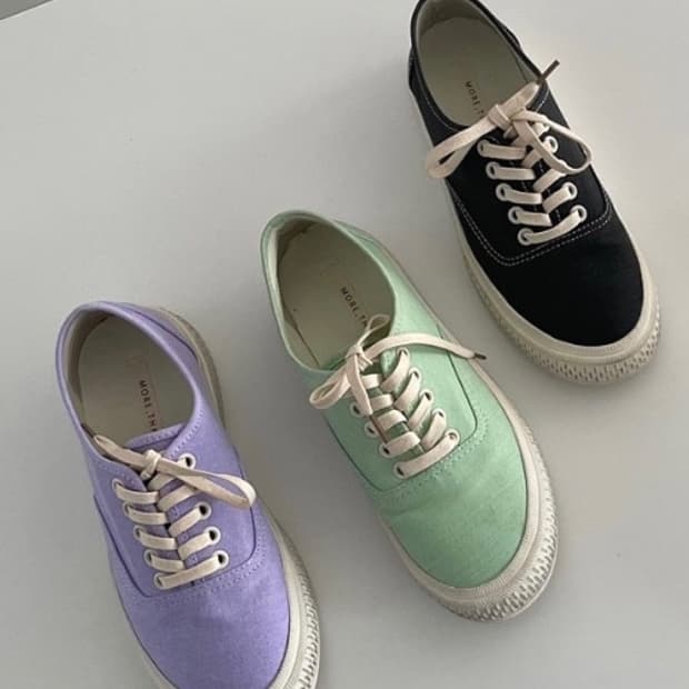 새 상품 빈티지 스니커즈 민트 245