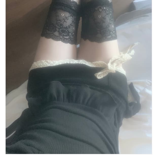 suzen winnon lace knit skirt