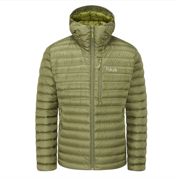 랩 마이크로라이트 알파인 자켓 m 클로라이트 그린 