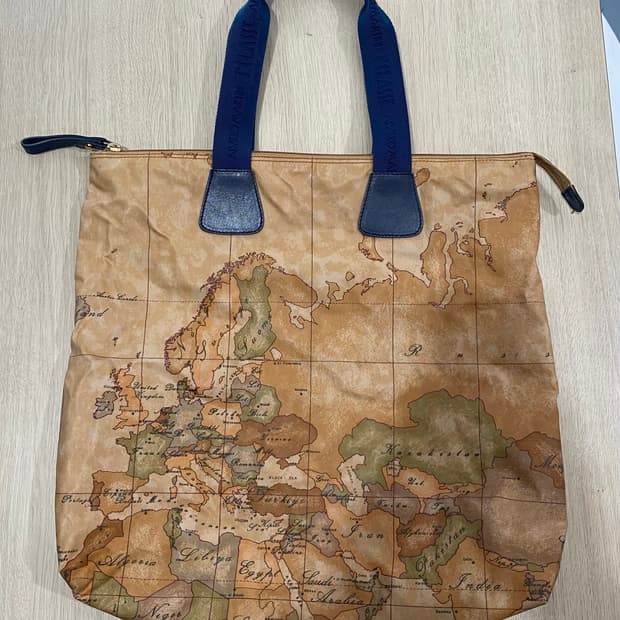 알비에로 마르티니 세계지도 토트백
