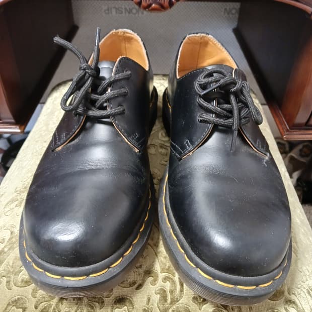 닥터마틴 1461 스무스 블랙 