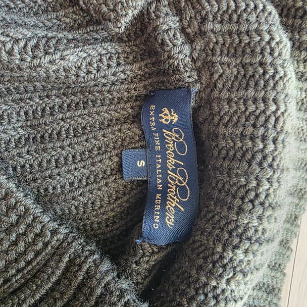 브룩스 브라더스 울니트 가디건 자켓