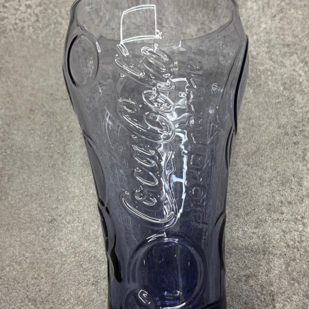 코카콜라 런던 2012 올림픽 기념 유리컵 보라색