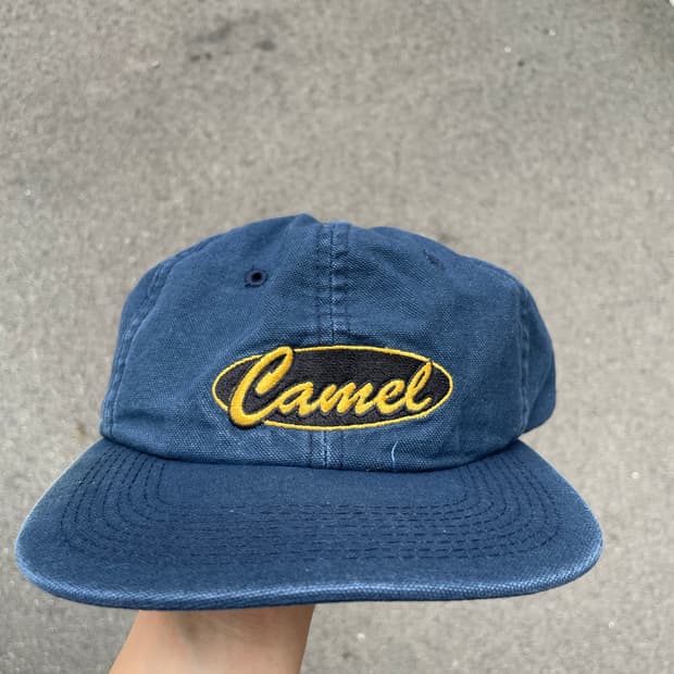 빈티지 카멜캡 faded camel cap