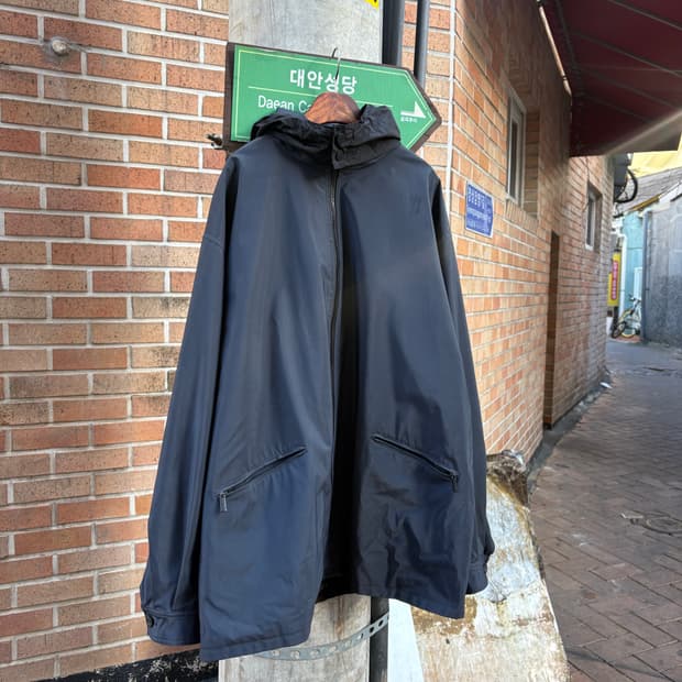 90s Emporio Armani 헤비 레인 자켓