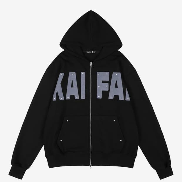 새상품 카이파이 후드집업 후집 후드 집업 블랙