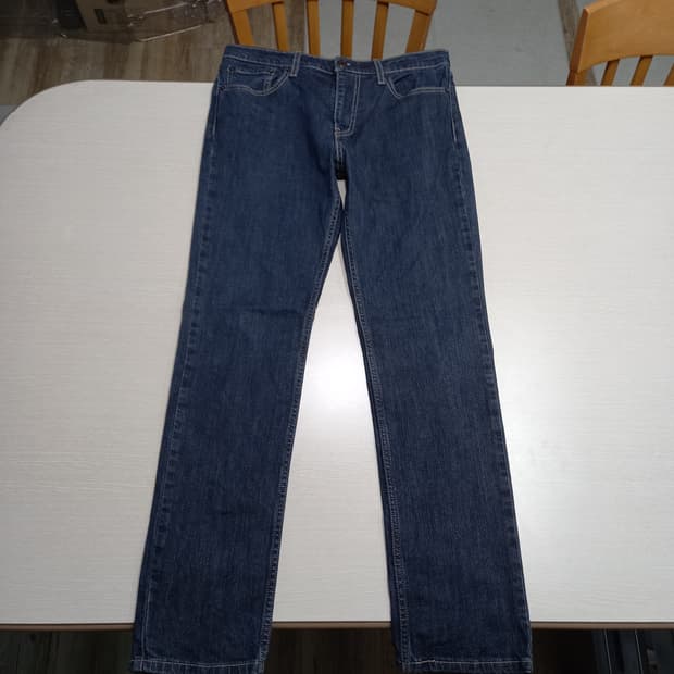 32 리바이스511 스판 슬림일자진 진청 32-291