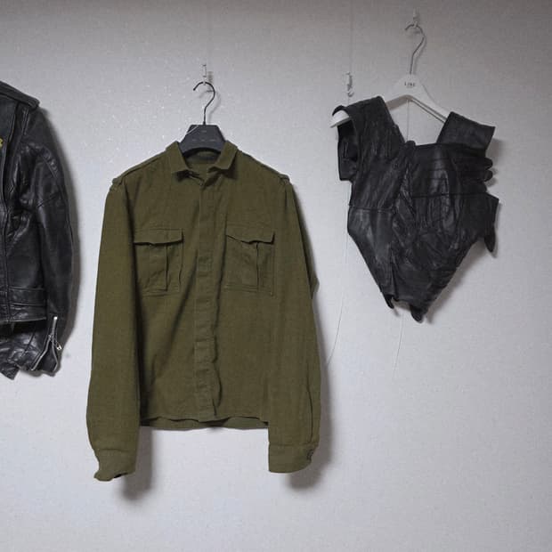 Haider ackermann military shirt