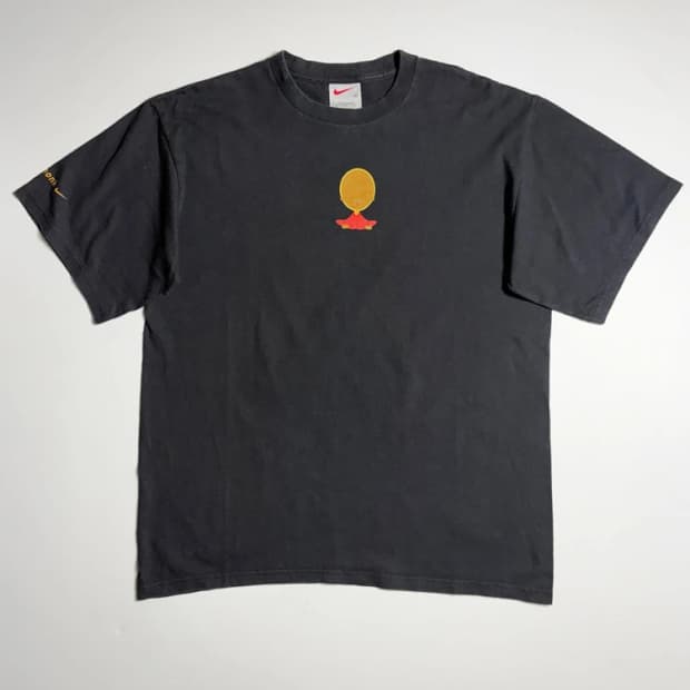 나이키 00's USA 오렌지몽크 프린팅 반팔 티셔츠 R2277