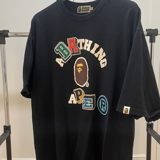 22SS 베이프 반팔 티셔츠 XL