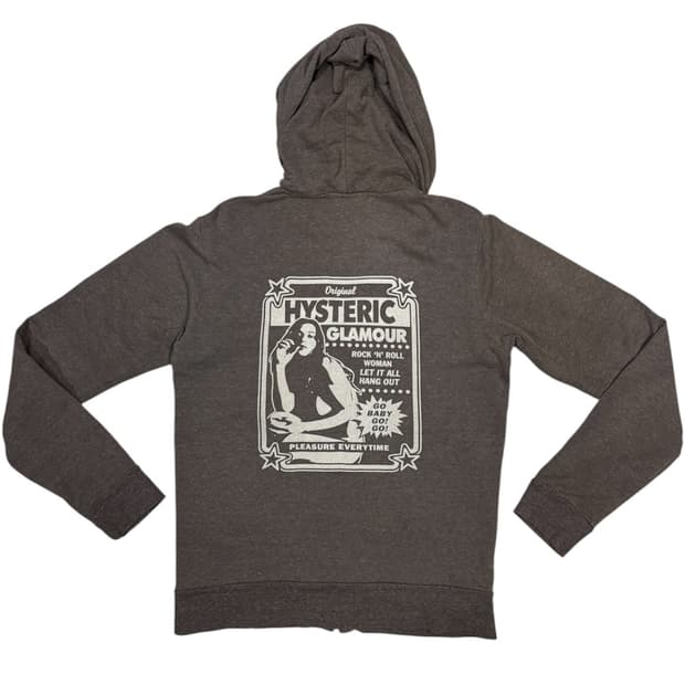 히스테릭 글래머 아카이브 히스걸 후드집업 자켓