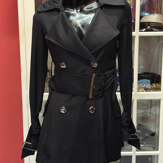 egoist big buckle coat 에고이스트 빅 버클 코트