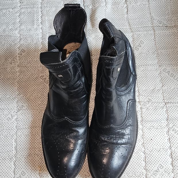 이태리 가죽부츠 하이탑 워커