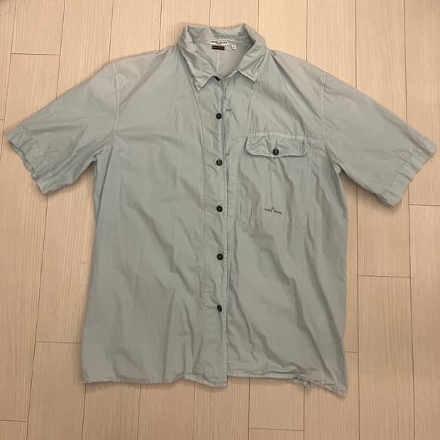 스톤아일랜드 나일론 반팔셔츠