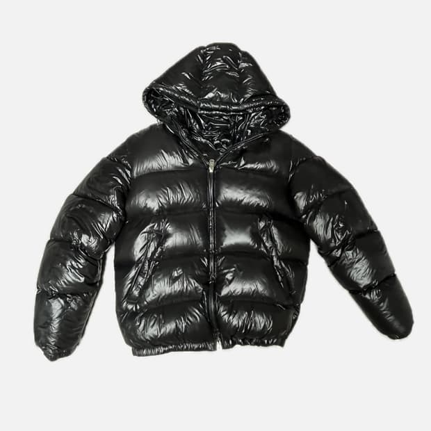 자라 유광 패딩