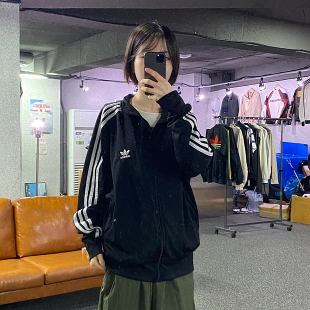 아디다스 파이어버드 블랙 트랙탑 져지 B4541