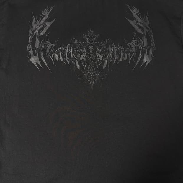 breathedivinity 다크니스 오버핏 반팔티 xl