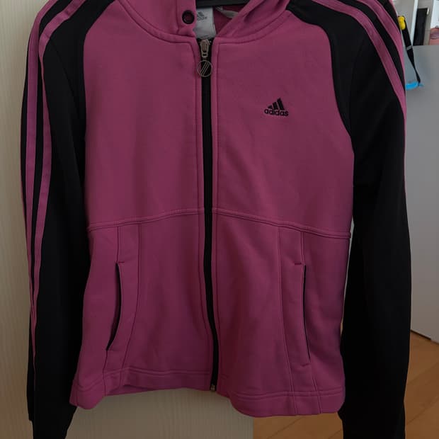 핑크 빈티지 아디다스 져지 트랙탑