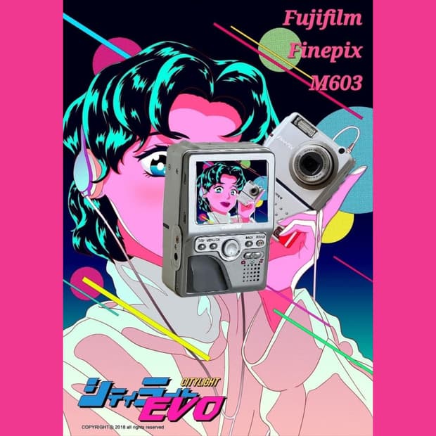 ♡초레어템♡입문용♡후지필름 파인픽스 M603/ 빈티지디카