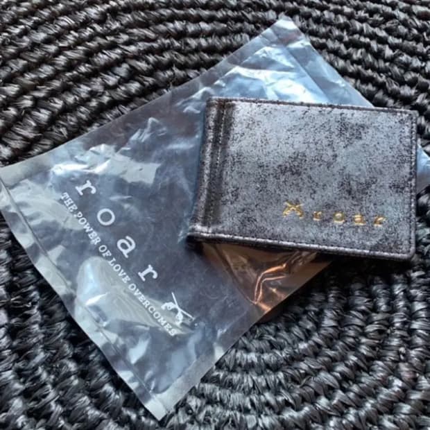 Roar 양가죽 머니클립