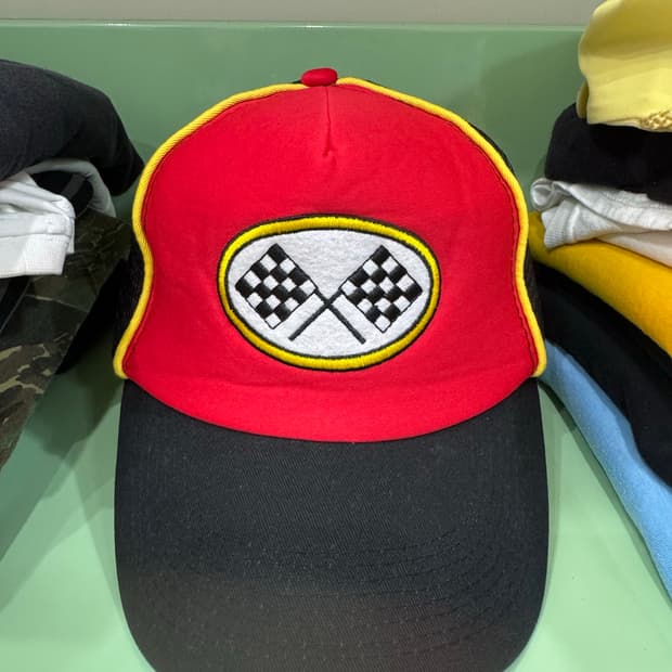 Vintage Racing chekered Flags cap