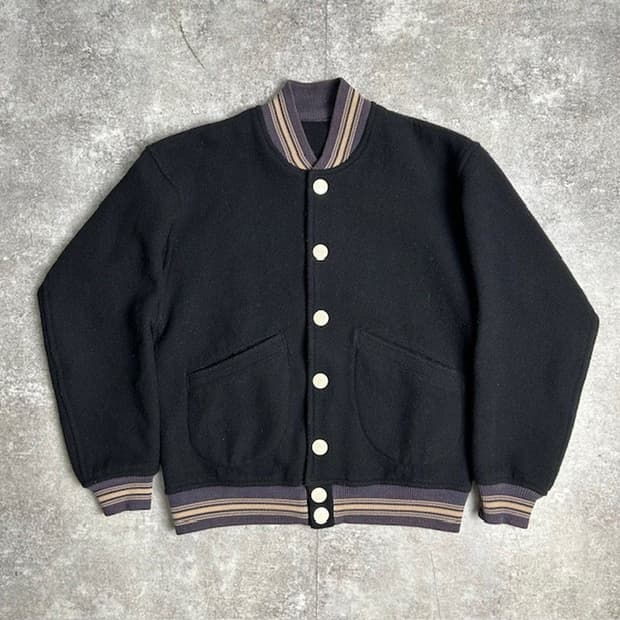 웨어하우스 울 바시티 자켓