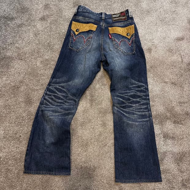 에드윈 콘초 웨스턴 부츠컷 팬츠(32)