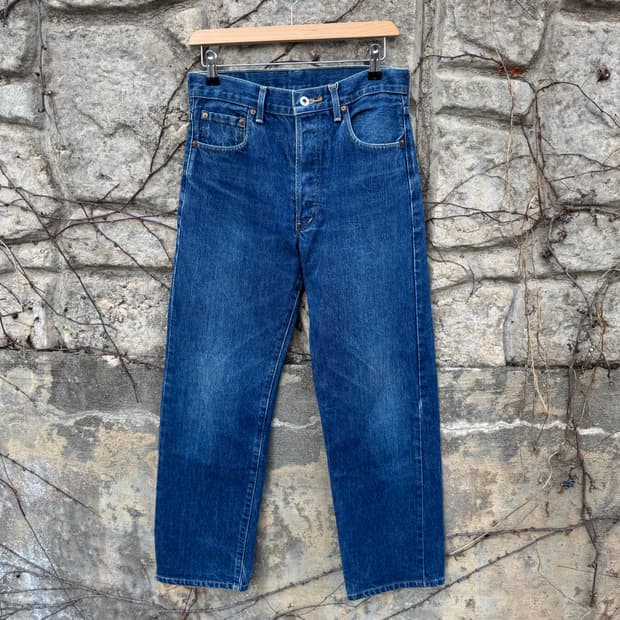 90s 리바이스 제팬 lvc 빈티지 503bxx 셀비지 빅e 데님 팬츠