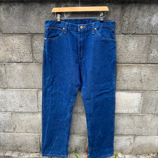 00s 랭글러 빈티지 13mwz 카우보이컷 데님 팬츠 35