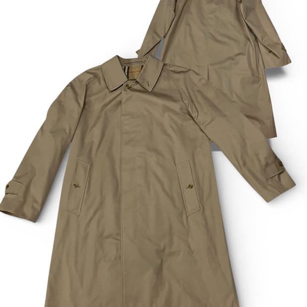 버버리 베이지 트렌치 코트 자켓 L