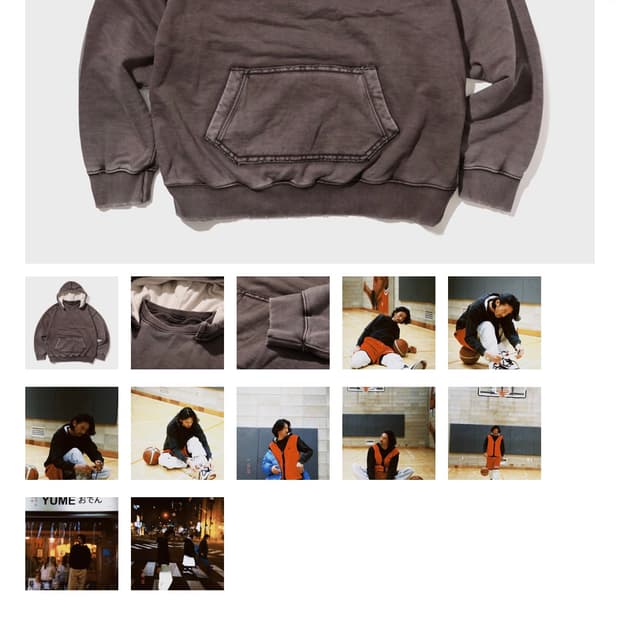 더 굿니스 애프터 후디 L사이즈 새상품