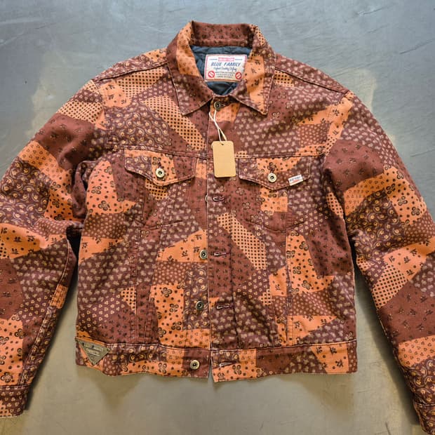 90s 베네통 블루패밀리 3세대 자켓