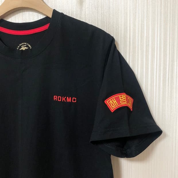 ROKMC 해병대 코튼 반팔티셔츠 XL