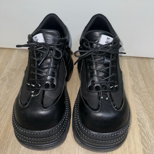 고스펑크 통굽 신발