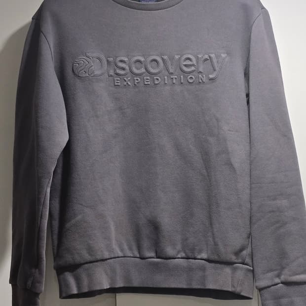 디스커버리 3D 프린팅 차콜 맨투맨