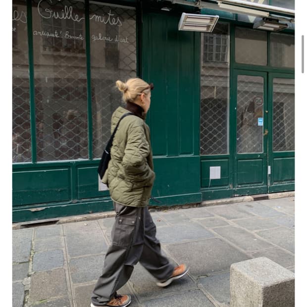 Reetkeem PARACHUTE CARGO TROUSER