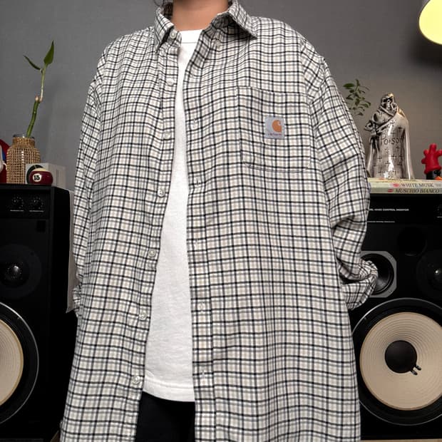 칼하트 체크셔츠